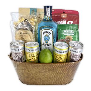 Champagne Life - Bombay Sapphire Gift Basket
