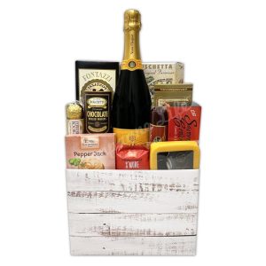 Champagne Life - Champagne and Gourmet Snacks Gift Basket