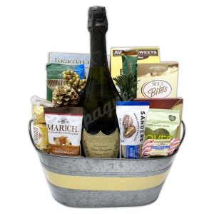 Champagne Life - Deluxe Dom Perignon Holiday Basket