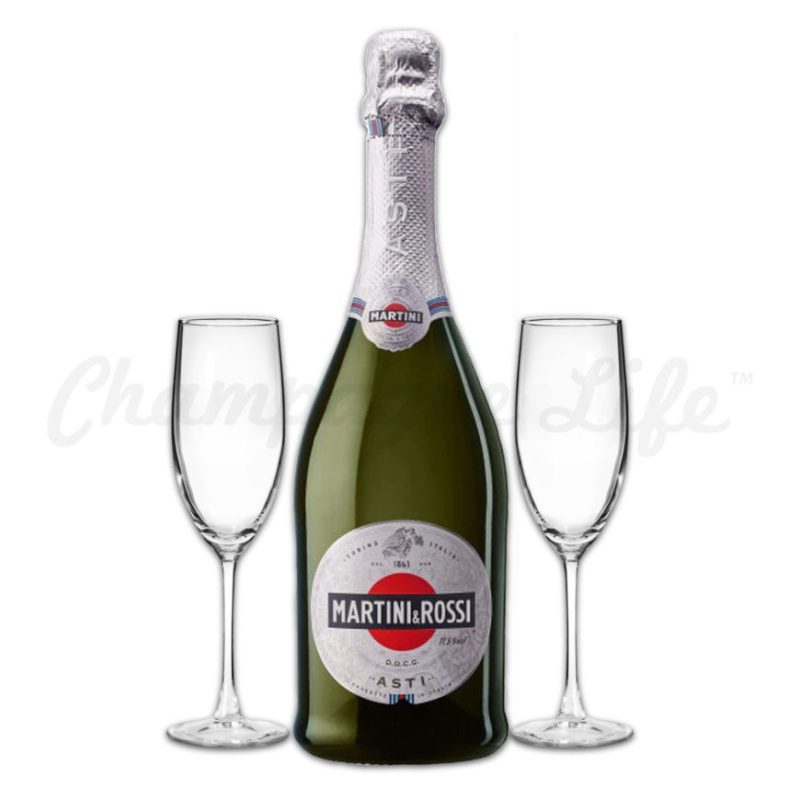Champagne Life - Martini & Rossi Asti Spumante Toast Set
