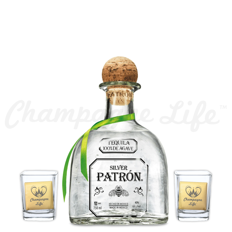 Champagne Life - Patron Silver Gift Set