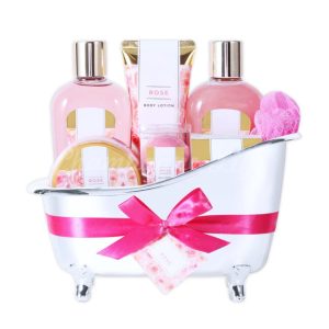 Champagne Life - Rose Spa Bathtub Gift Set