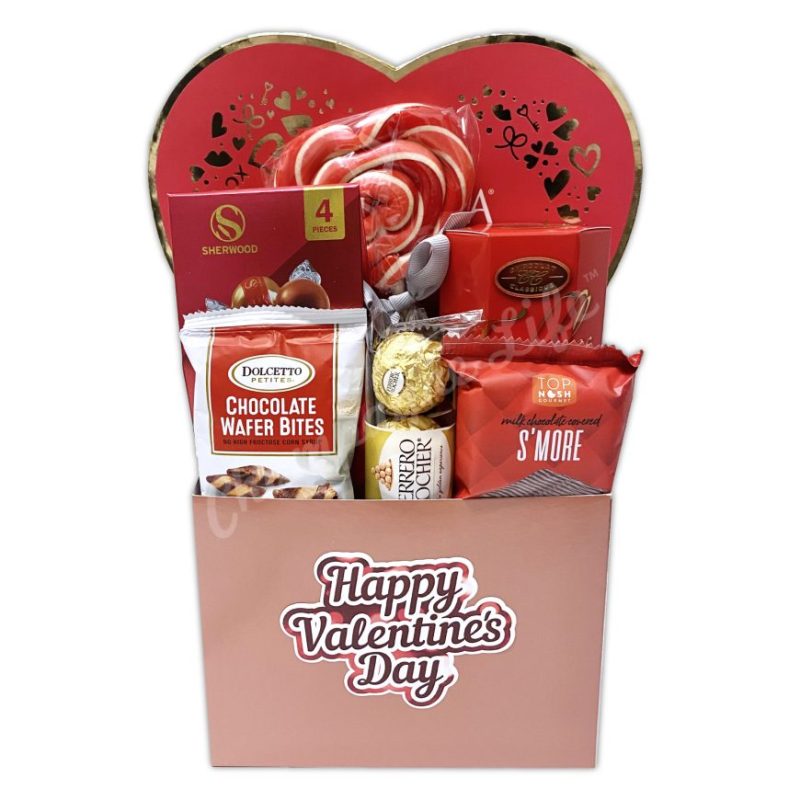 Champagne Life - Valentine's Day Sweetheart Basket