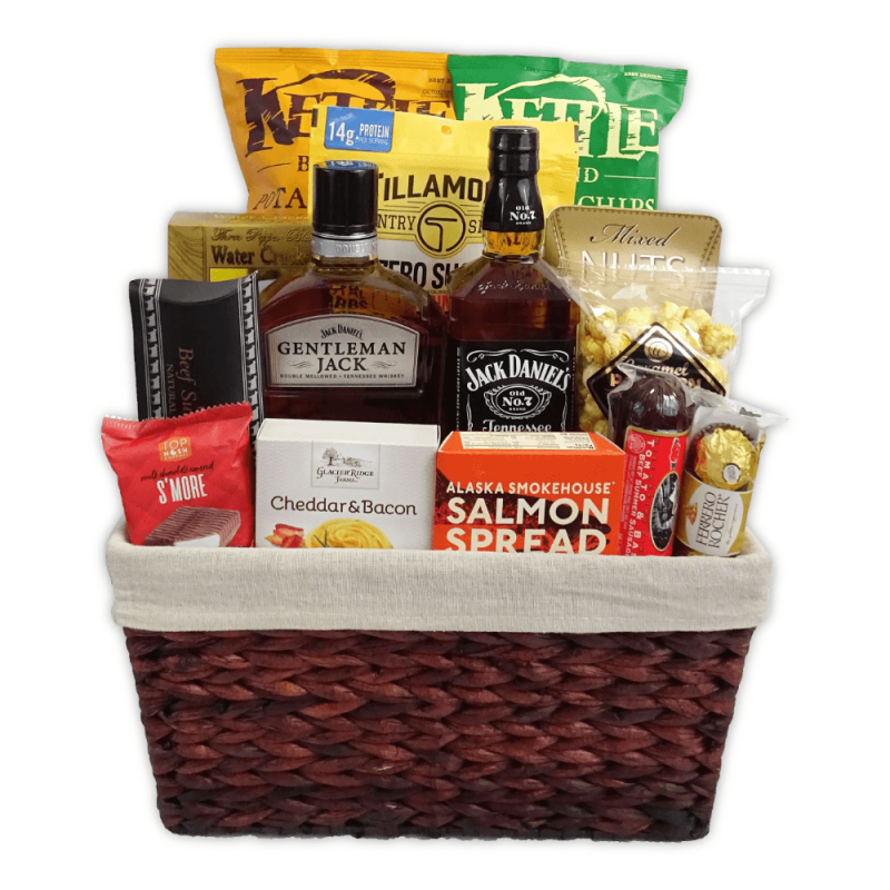 Champagne Life - Father's Day Whiskey Gift Basket