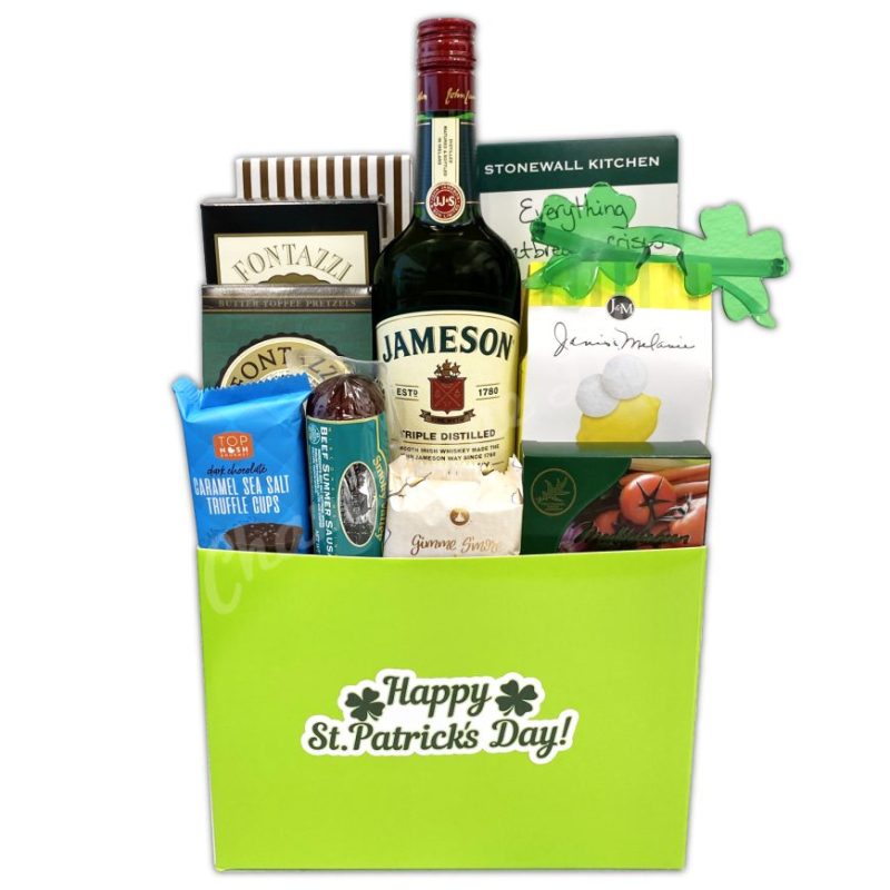 Champagne Life - St. Patrick's Day Jameson Whiskey Gift Basket