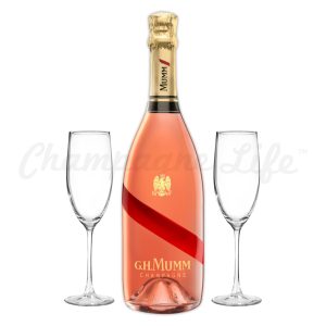 Champagne Life - GH Mumm Grand Cordon Rosé Toast Set