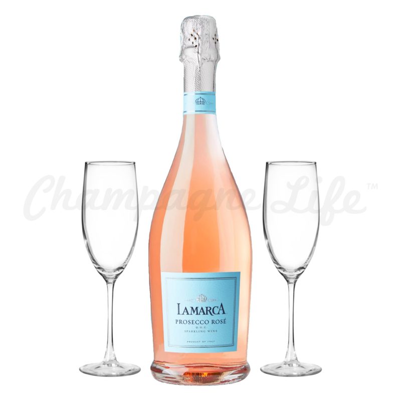 Champagne Life - La Marca Prosecco Rosé Toast Set