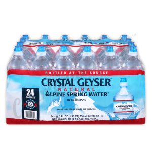 Champagne Life - Crystal Geyser Case of Water